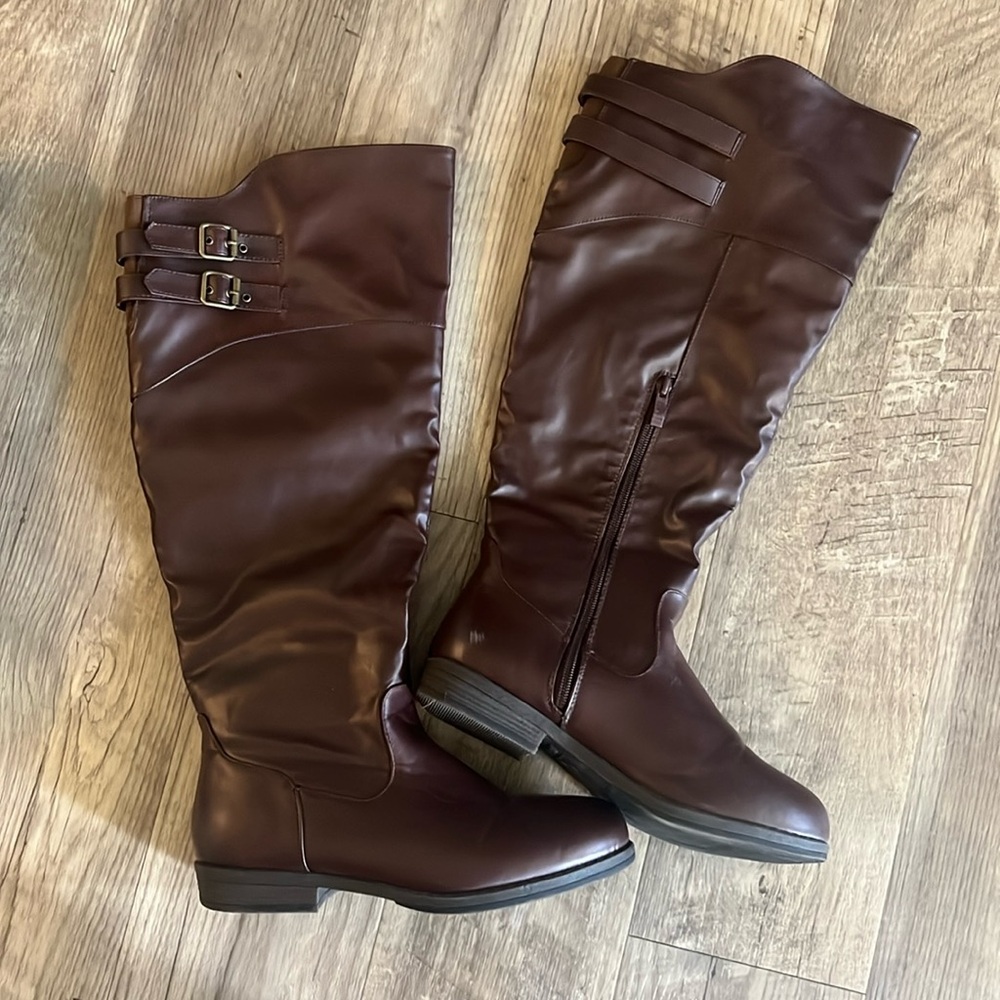 Knee high boots